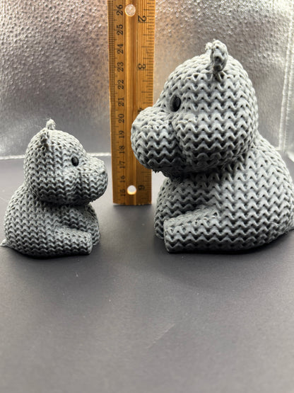 Knit Hippo