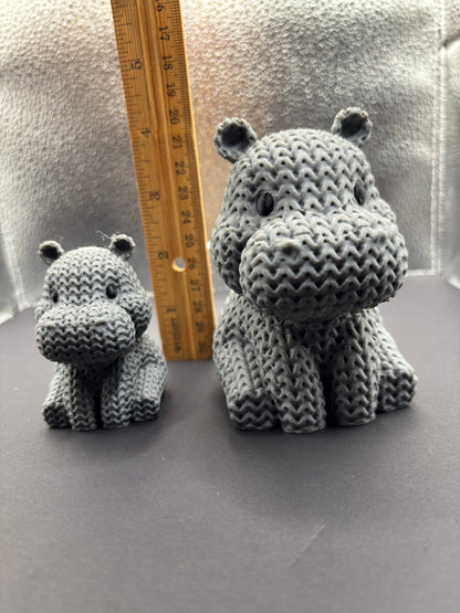 Knit Hippo