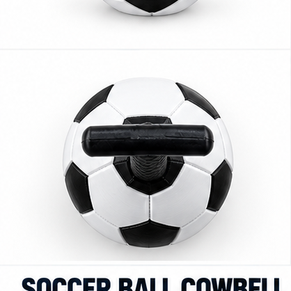 Soccer Ball Cowbell