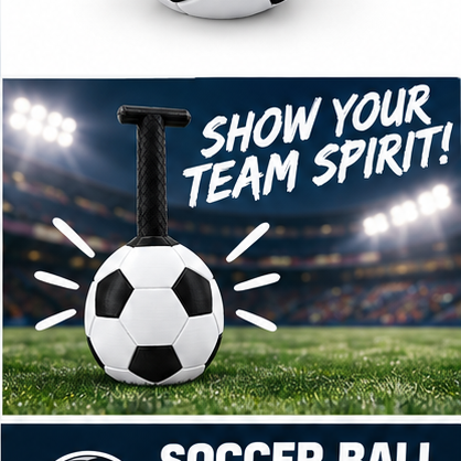Soccer Ball Cowbell