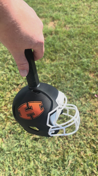 Cowbell Football Helmet